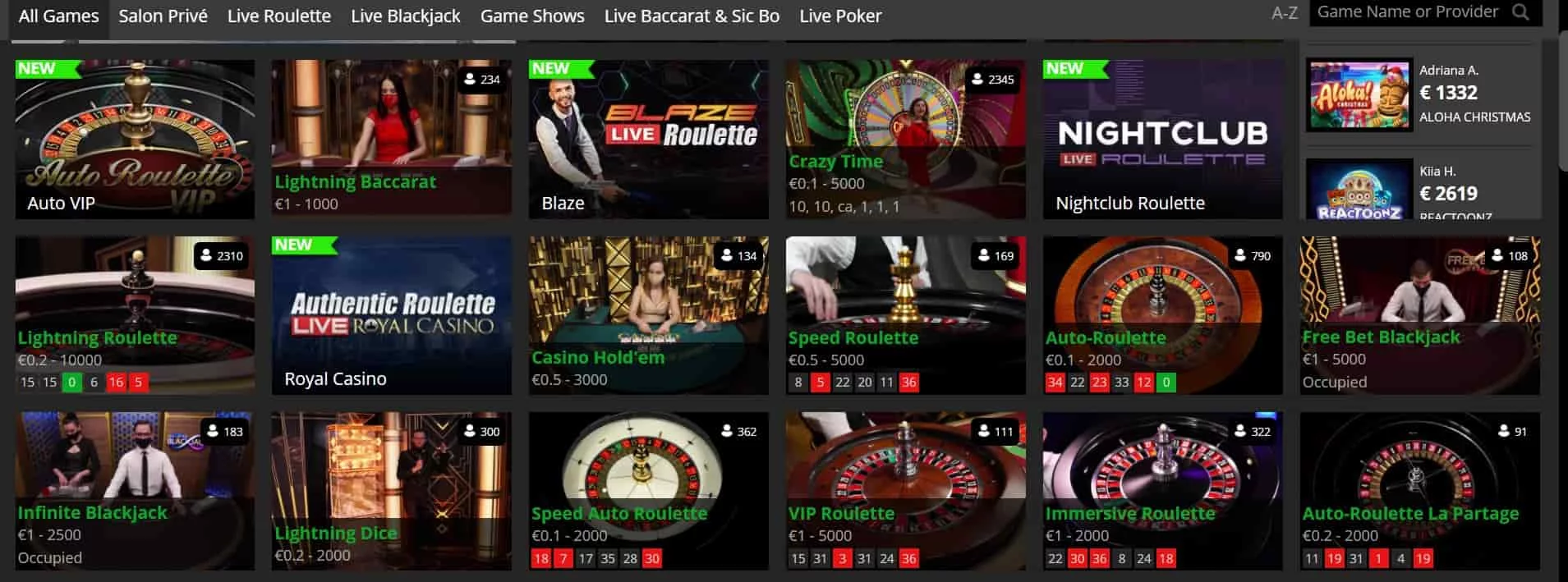 plaza casino live casino games-min