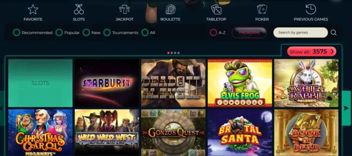 vesper casino games-min