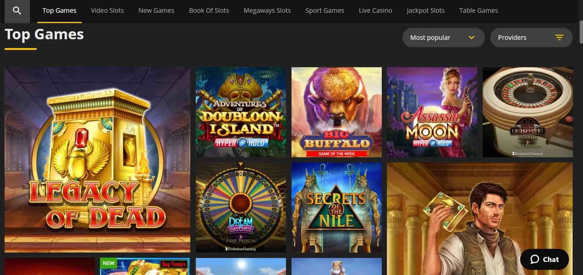 18bet casino games