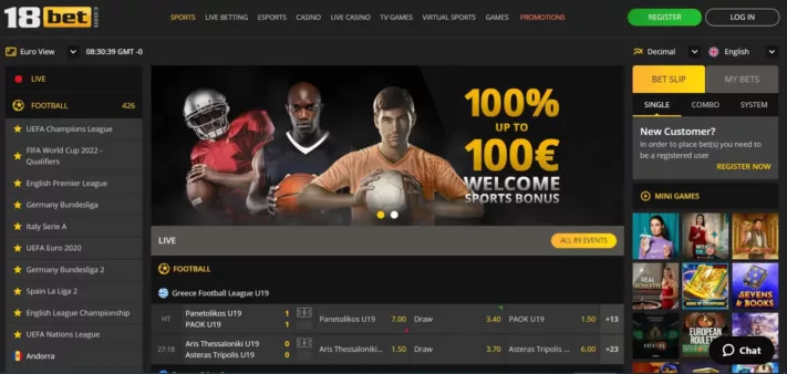 18bet casino welcome bonus-min