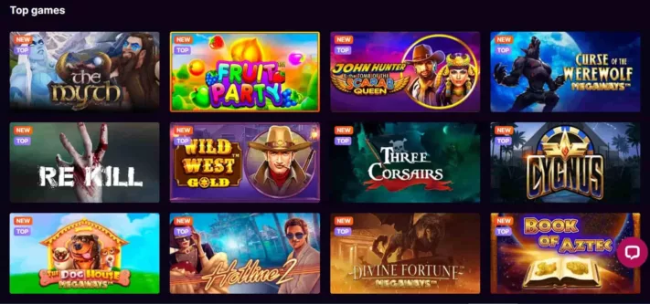 kosmonaut casino top games-min