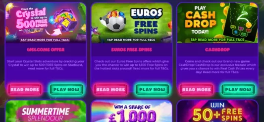 crystal slots casino promotions-min