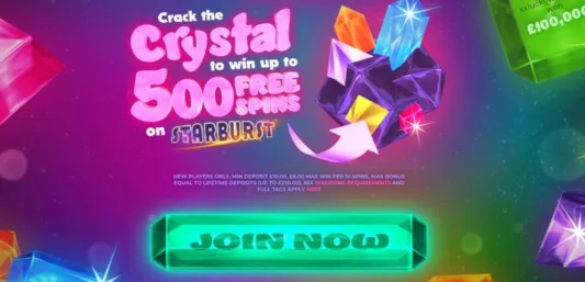 crystal slots casino welcome bonus-min