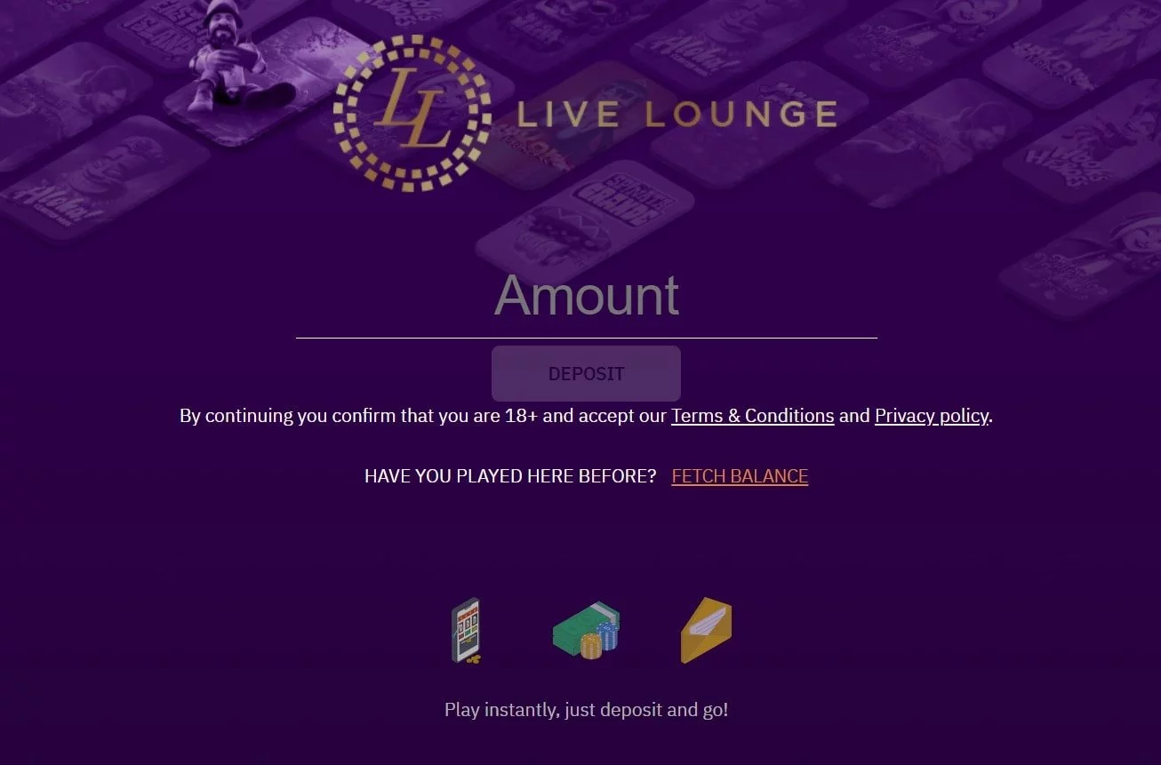 livelounge casino deposit-min