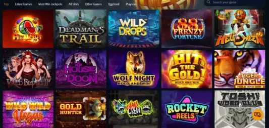 jet10 casino games