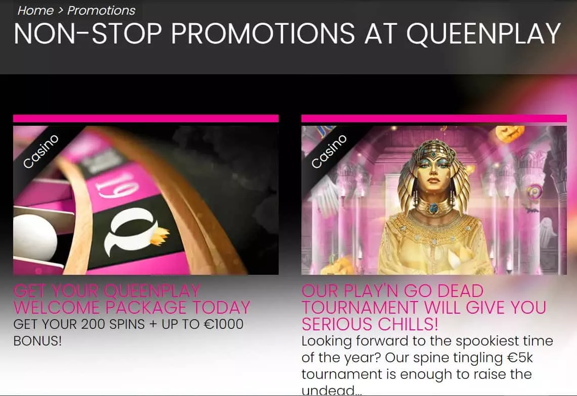 queenplay casino promotions