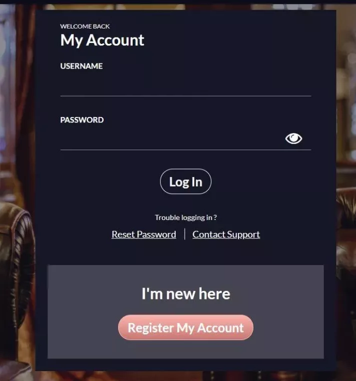 vegas lounge casino login