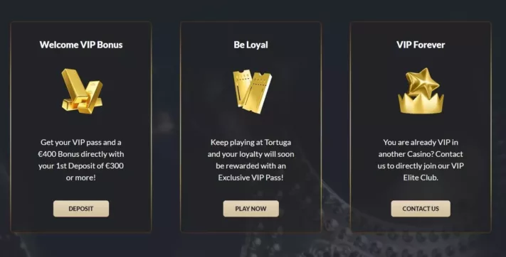 tortuga casino vip program
