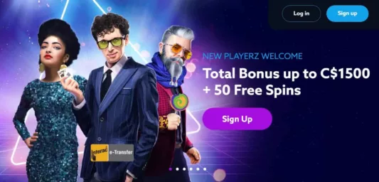 playerz casino welcome bonus