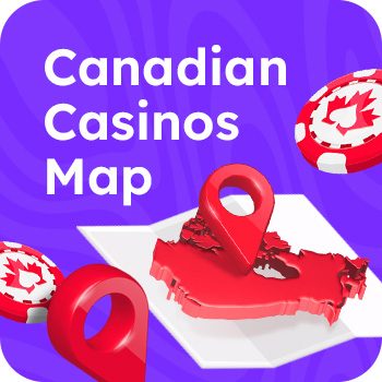 Canadian Casinos Map WEB
