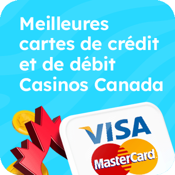 Meilleurs casinos pour carte de crédit et débit