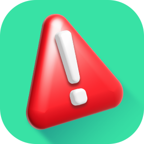 Casino Scam Warning Icon Image