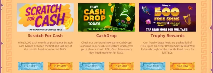 zeusbingo casino promotions