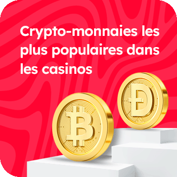 Crypto-monnaies les plus populaires dans les casinos mobile