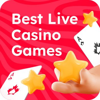 Best Live Casino Games - Mobile Banner in English