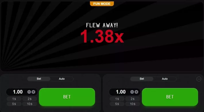 aviator game screenshot fly away