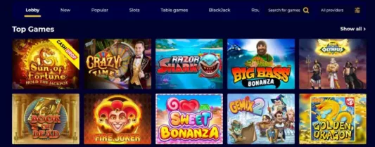 club riches casino games