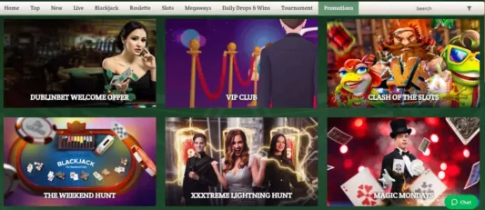 dublinbet casino games