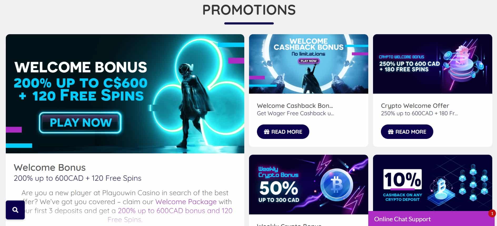 playouwin casino promotions