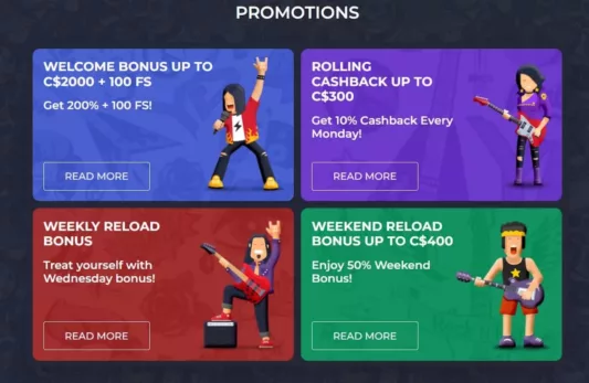 rolling slots casino promotions