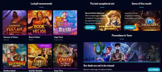 lucky8 casino games