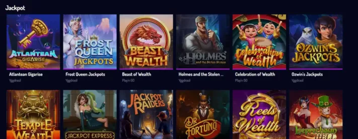 lucky8 casino jackpot games