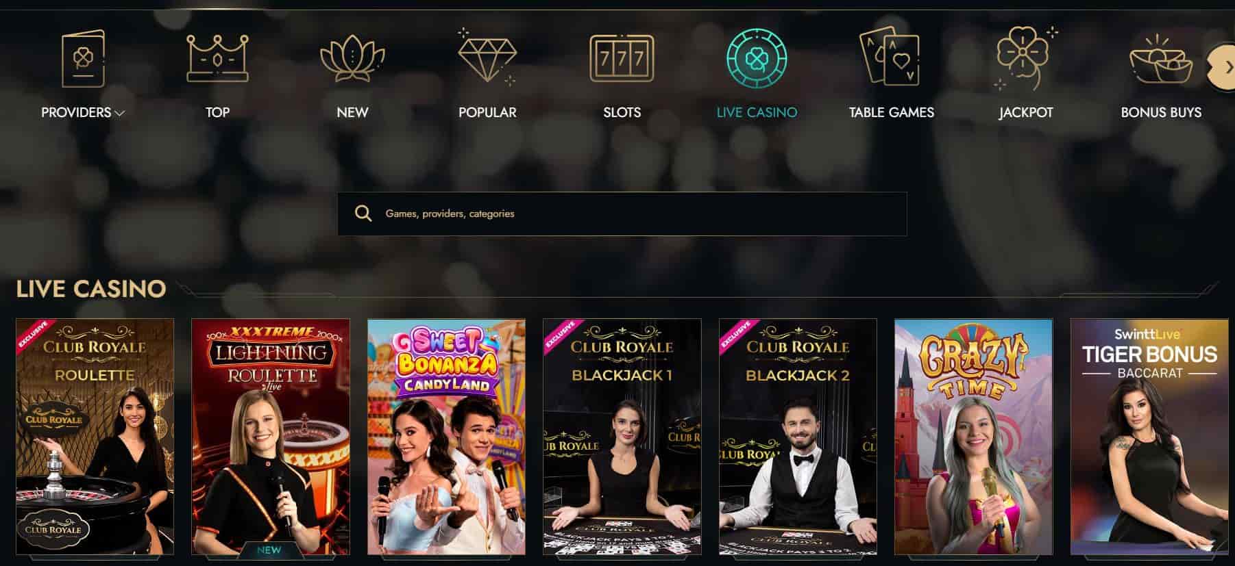 dolly casino live games