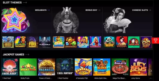 mirax casino games