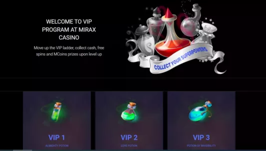 mirax casino vip-min