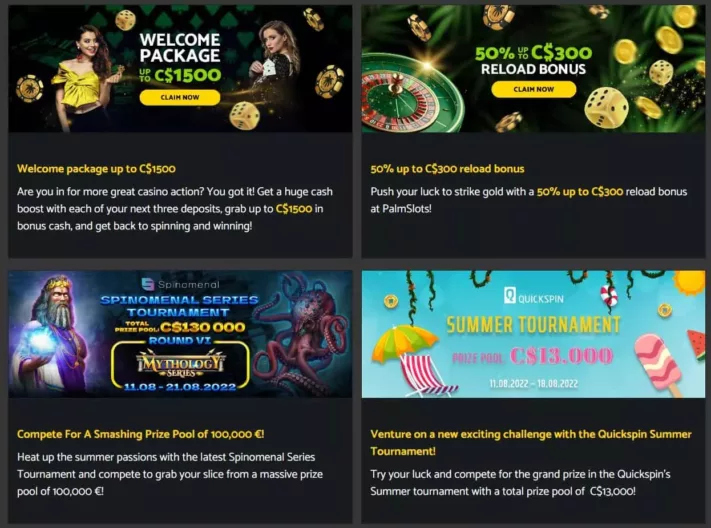 palm slots casino promotions