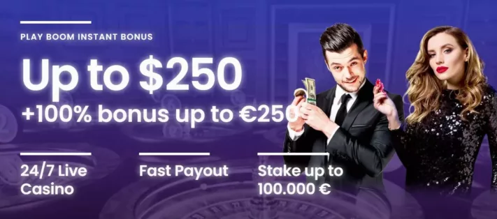 playboom casino welcome bonus