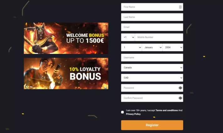 freshbet casino login