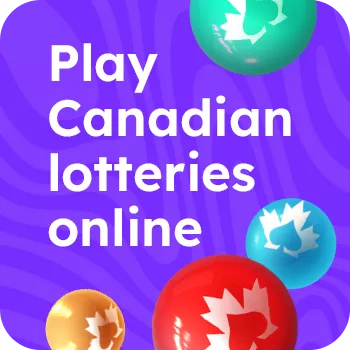 Play Canadian lotteries online WEB Image