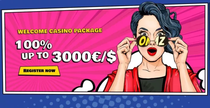 ohmyzino casino welcome bonus