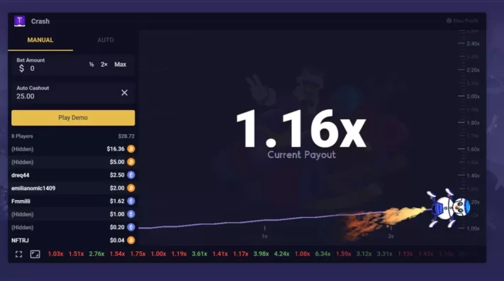 roobet crash games