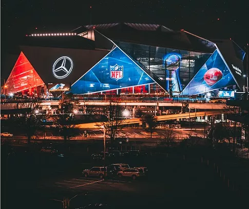 superbowl stadium by christopher alvarenga for unsplash