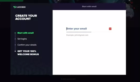 luckbox login