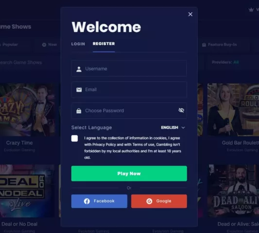 flush casino login