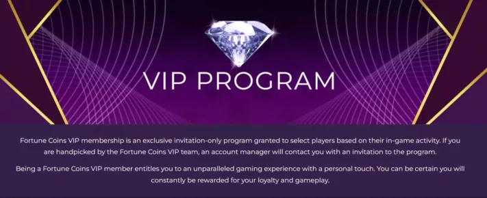 fortune coins casino canada vip rewards