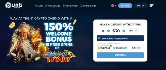 punt casino login