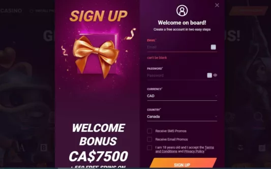 ricky casino sign up bonus