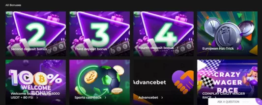 coinplay casino bonuses