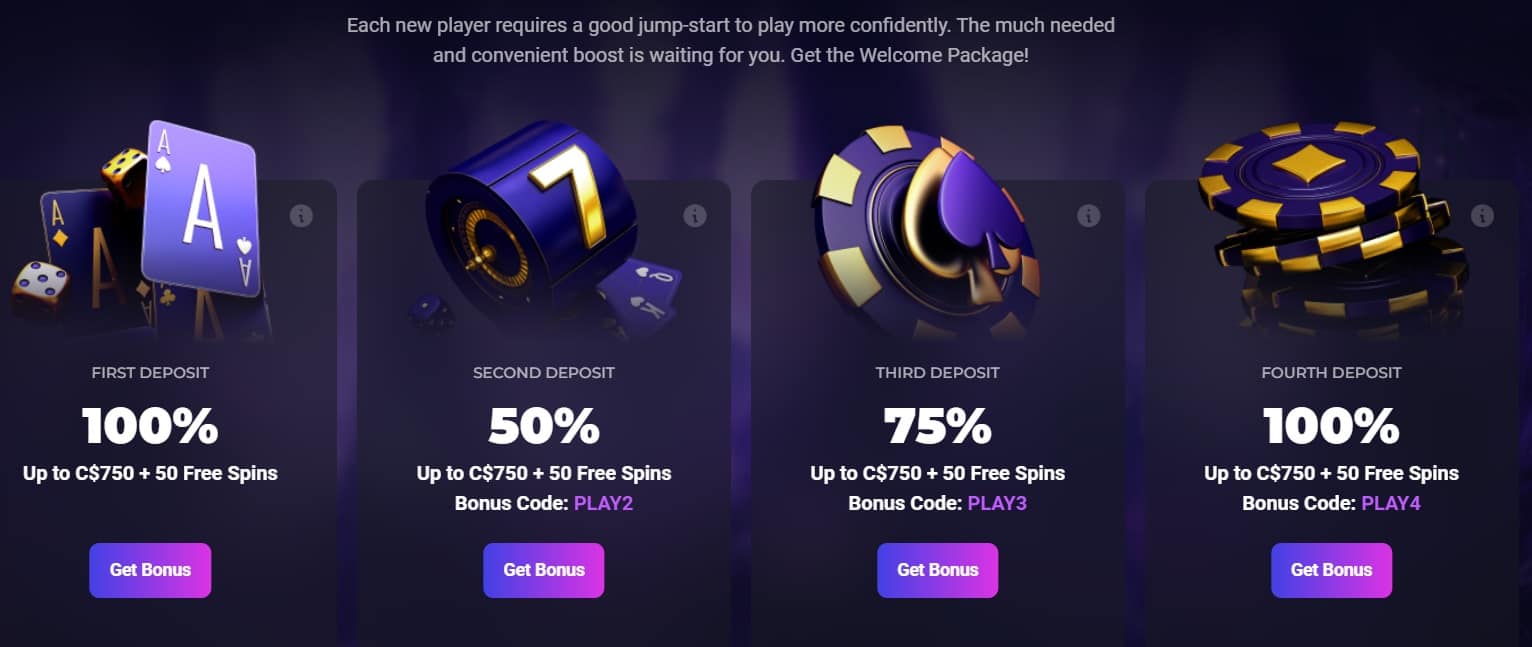 lucky7even casino four tier bonus