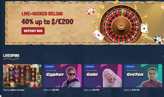 treasure spins casino welcome bonus