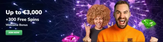 LuckyWins casino welcome bonus