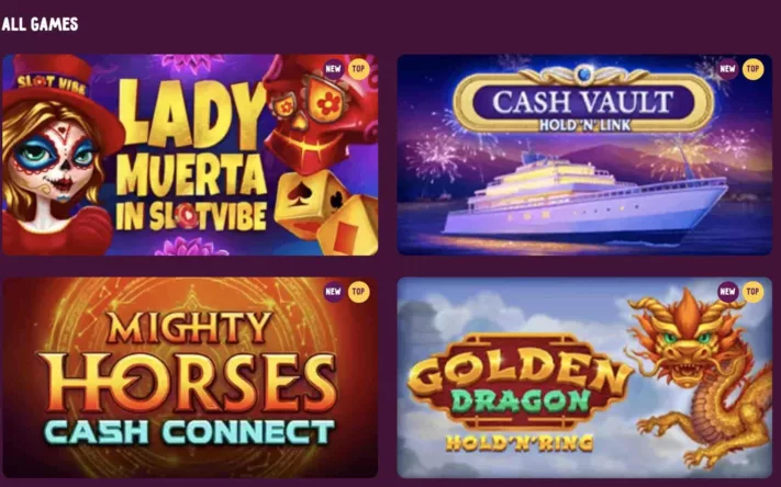 Slotvibe casino games