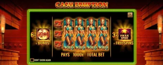 Cash Eruption Bonus