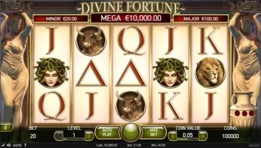 Divine Fortune slot features