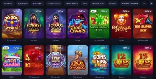 Games Blazzio Casino