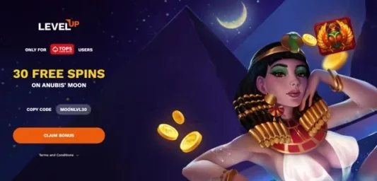 Level Up Casino 30 Free Spins
